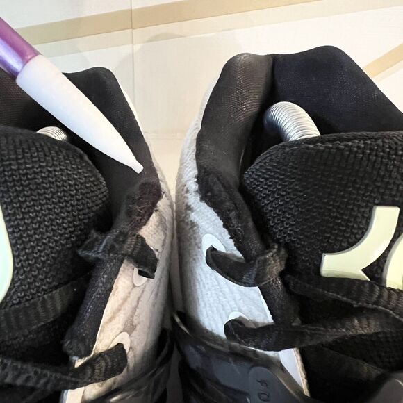 Nike Kevin Durant KD 14 TB White Black DA7850-100 Men's Basketball Shoes Sz 8.5 - Picture 8 of 12